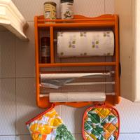 Porta rotoli/spezie e porta spugne