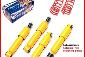 4 Ammortizzatori Sportivi VW TRANSPORTER T4 -5cm