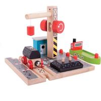 Kit di espansione Big Jigs rail per treni in lego