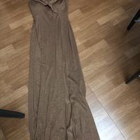 Abito per cerimonie  dorato taglia s