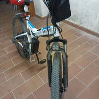Vivi Bicicletta Elettrica Pieghevole, 250W Mountai