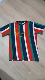 Karl Kani Signature Stripe Tee  Retro Striped T-S