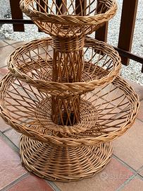 Cesto vimini per cerimonie