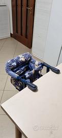Seggiolino da Tavolo Chicco Journey – Blu con Orse