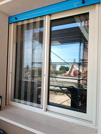 3 finestre alluminio doppio vetro camera
