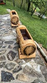 Vasi in legno su misura