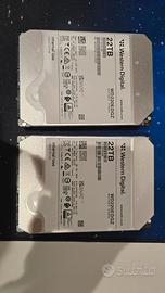 Hard disk western digital 3,5" 22tb
