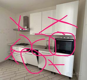 Lavastoviglie lavatrice forno piano incasso