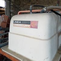 Botte trainata per diserbo