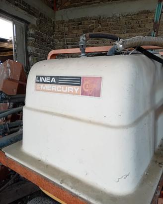 Botte trainata per diserbo