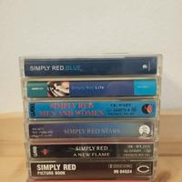 Lotto Simply Red - 7 musicassette