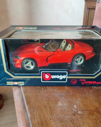 modellino auto burago dodge viper