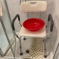 Sedia x doccia anziani