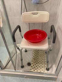 Sedia x doccia anziani