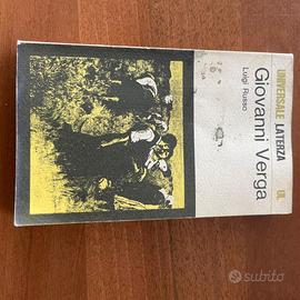 Libro GIOVANNI VERGA