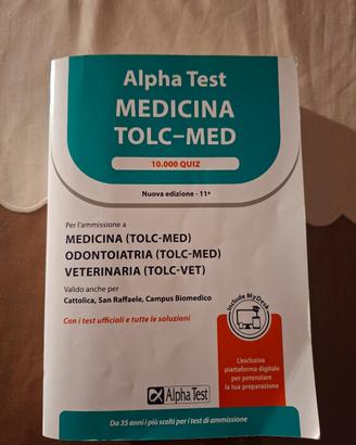 Manuale Alphatest per preparazione a medicina