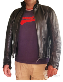 GIACCA MOTO DAINESE SPORT PELLE NERA