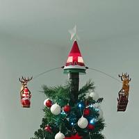 puntale albero di natale 
