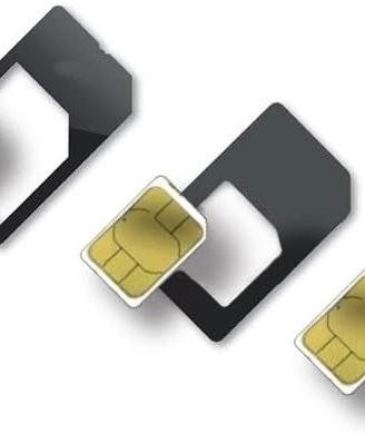 Kit Adattatore SIM 4 in 1 Nano Micro Mini