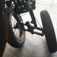 sistema basculante per bici doppia ruota 