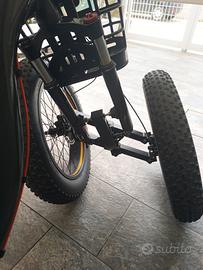 sistema basculante per bici doppia ruota 