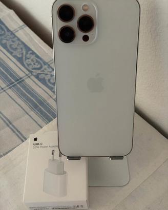 iPhone 14 Pro Max 1TB Silver - Batteria Nuova 100%