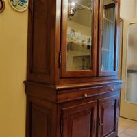 Credenza / Libreria in legno massello 