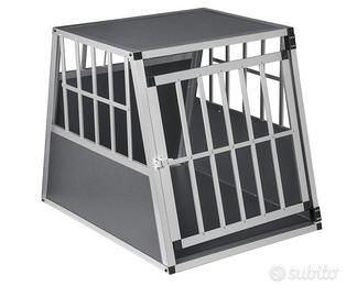 Kennel auto  in alluminio cane taglia medio/grande