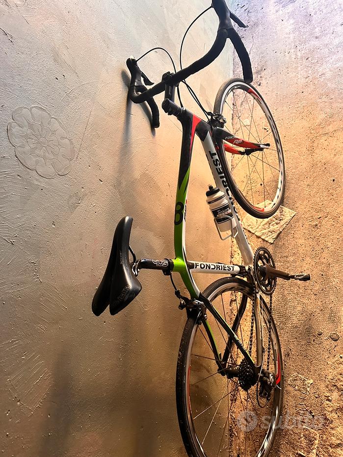 Vélo De Course Frondriest Full Carbone, Taille M, 10 Vitesses, Blanc, Quasi-neuf