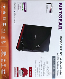 Modem/Router Netgear D6300 AC1600 WiFi