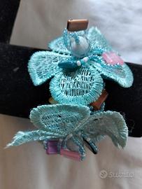 Elastico capelli scrunchie vintage 