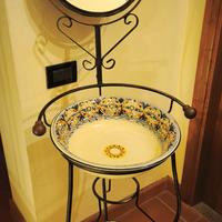 Lavamani ferro battutto