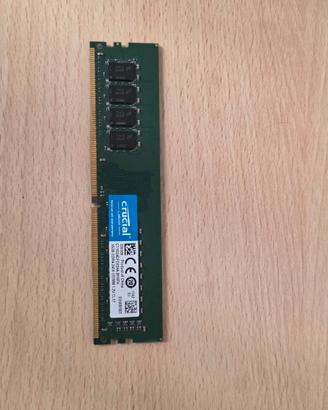 RAM Crucial 16GB DDR4 2400MHz CL17 Desktop
