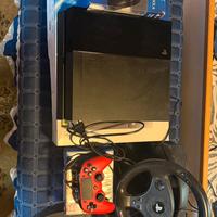 PlayStation 4 + giochi + volante