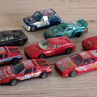 Lotto 8+1gratis  modellini Burago Vintage anni 80 