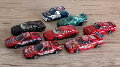 Lotto 8+1gratis  modellini Burago Vintage anni 80 