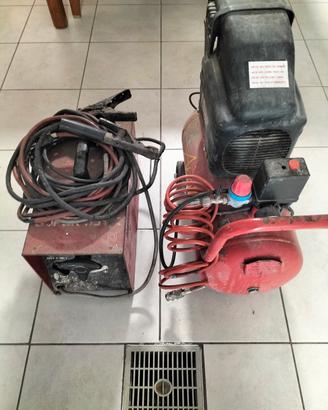 compressore 25 LT+ saldatrice ad arco