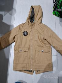 giubbino parka primaverile 122 6/7 anni