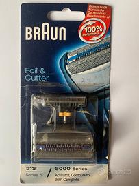 BRAUN 51S testina  di ricambio Originale