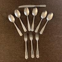 Set posate Abert argent acciaio vintage