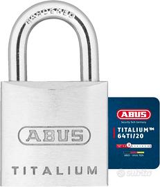 ABUS Lucchetto Titalium 64TI/20