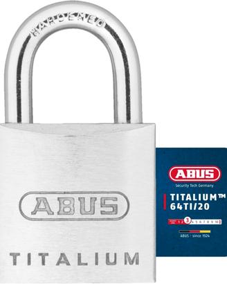 ABUS Lucchetto Titalium 64TI/20