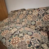 Divano letto 2 posti materasso 1 piazza e mezzo