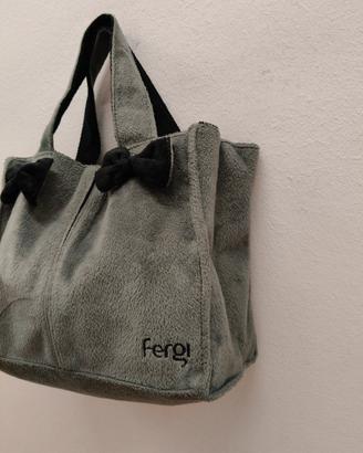 💎 Borsa a mano/spalla vintage Fergi con fiocchi 