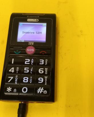 Cellulare ITT Easylife, tasti grandi per facilitar