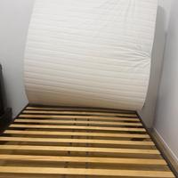 Rete e materasso matrimoniale