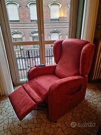 Poltrona Relax Ortopedica Elettrica 2 Motori 