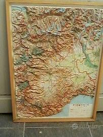 Carta Murale Rilievo e Lavagna scolastica Vintage