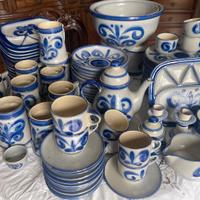 servizio in terra cotta