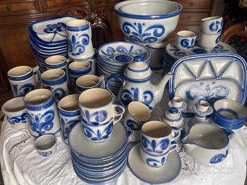 servizio in terra cotta